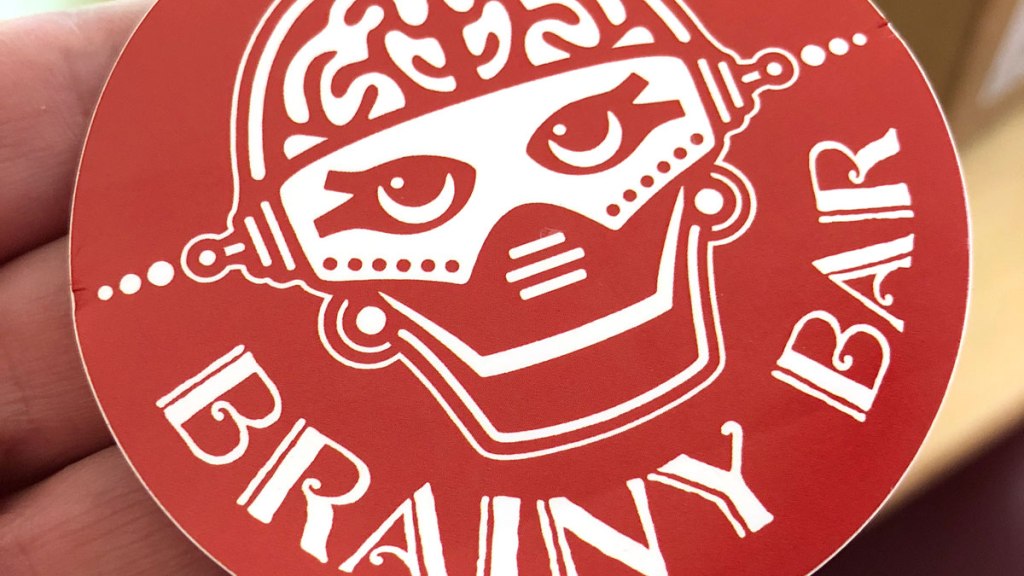 Brainy Bot Sticker