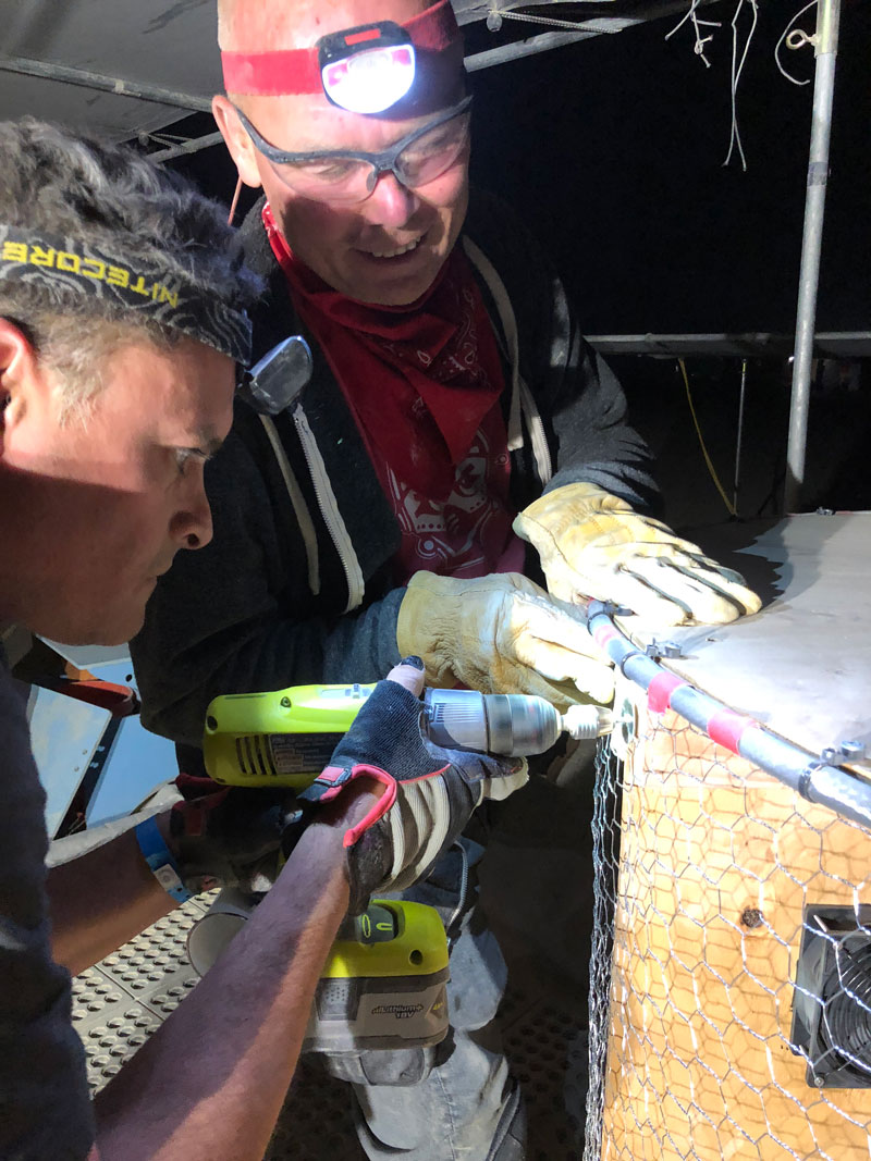 Building the Evaporator 2018