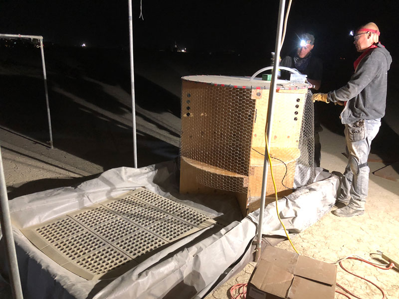 Building the Evaporator 2018