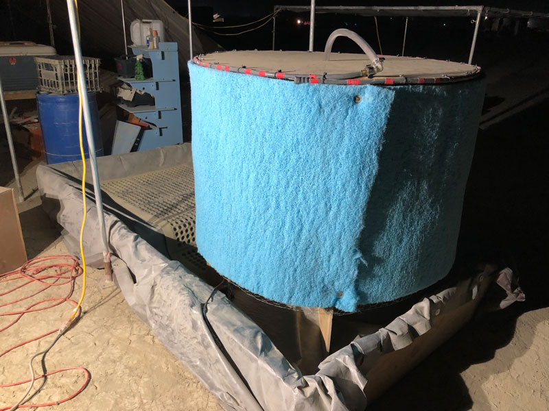 Attaching the cooler pad